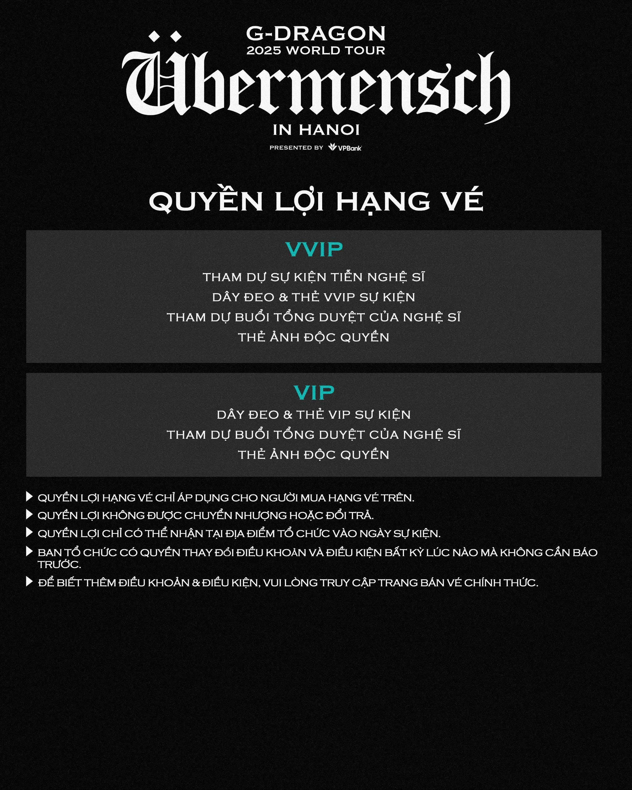 G-DRAGON 2025 WORLD TOUR [Übermensch] chính thức trở lại với chuyến lưu diễn được mong chờ nhất - 4