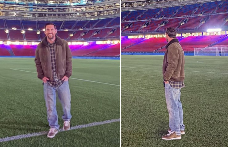 Messi bất ngờ trở lại Nou Camp, mơ viễn cảnh tái hợp Barca & sát cánh Yamal - 1