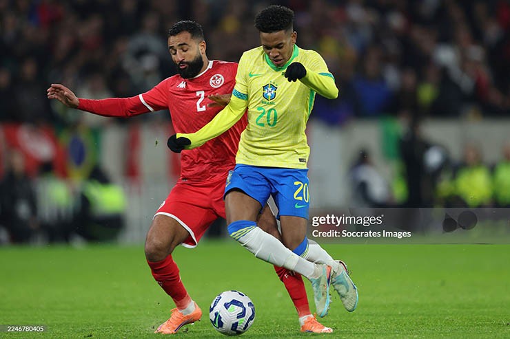 Kết quả bóng đá Brazil - Tunisia: Choáng váng phút 23, sao Chelsea ghi dấu ấn - 1
