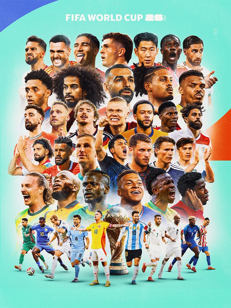 Tranh cãi FIFA "bỏ quên" Ronaldo ở poster World Cup 2026 - 1
