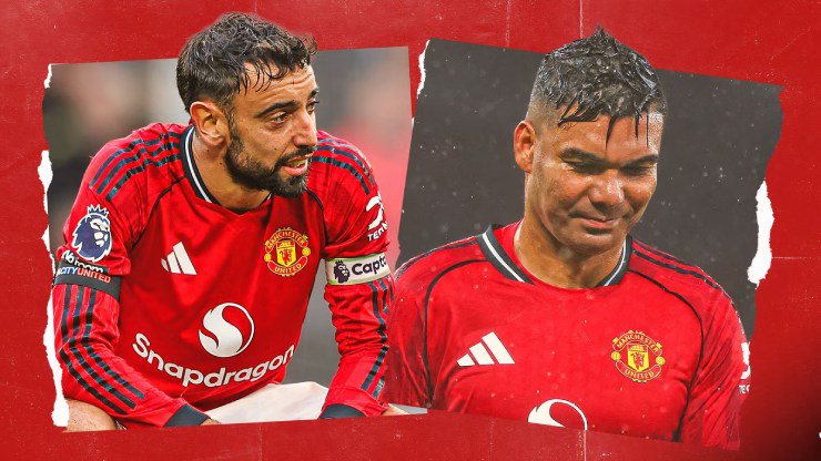 Sao MU gây phẫn nộ, thầm chế nhạo Amorim xếp Fernandes đá cặp Casemiro - 2