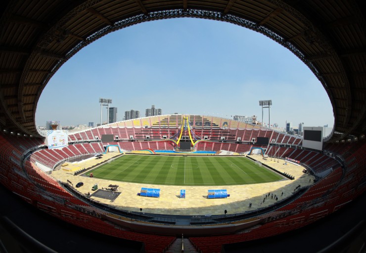 Ngắm sân bóng 5 vạn chỗ ngồi U22 Việt Nam tranh HCV SEA Games - 1