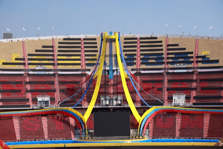 Ngắm sân bóng 5 vạn chỗ ngồi U22 Việt Nam tranh HCV SEA Games - 4