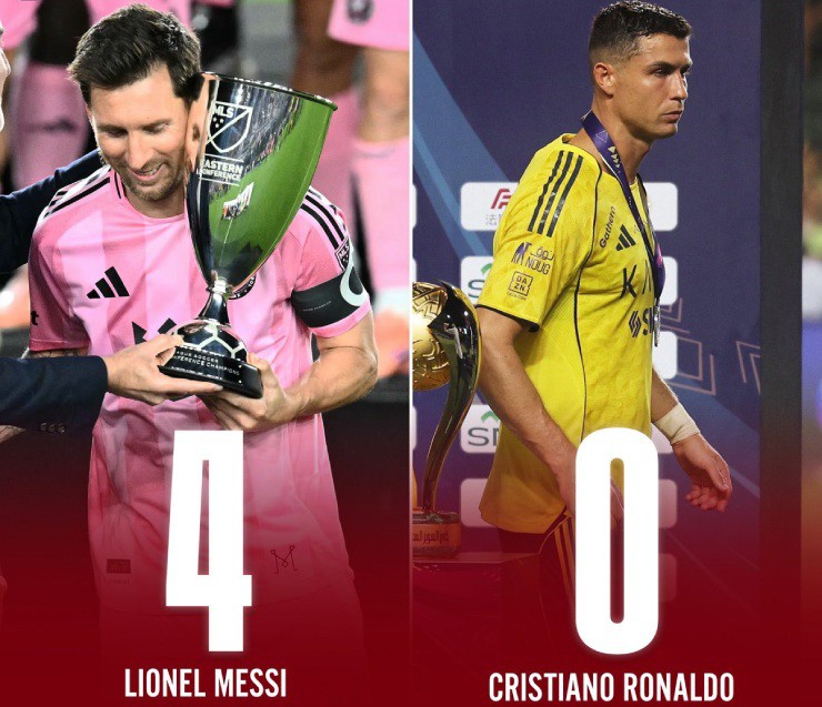 Messi đoạt danh hiệu thứ 47 củng cố vị thế số 1 lịch sử, Ronaldo "hít khói" - 2