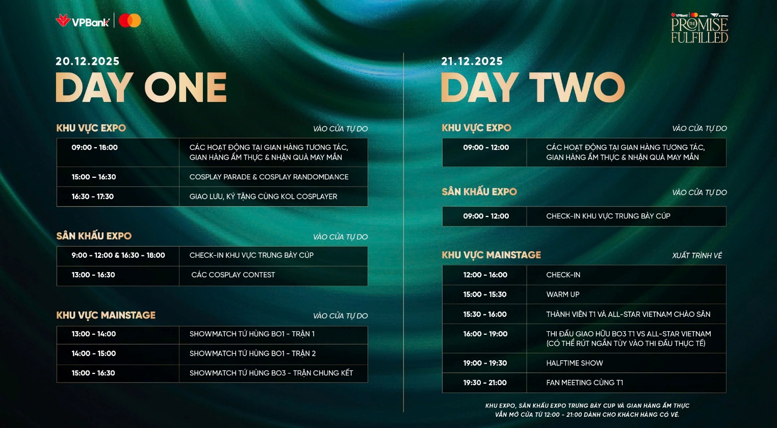 Hướng dẫn “trọn bộ” đi đu VPBank Presents T1 in Vietnam: The Promise Fulfilled - fan meeting, showmatch, cosplay - tất cả trải nghiệm đỉnh cao trong một - 1