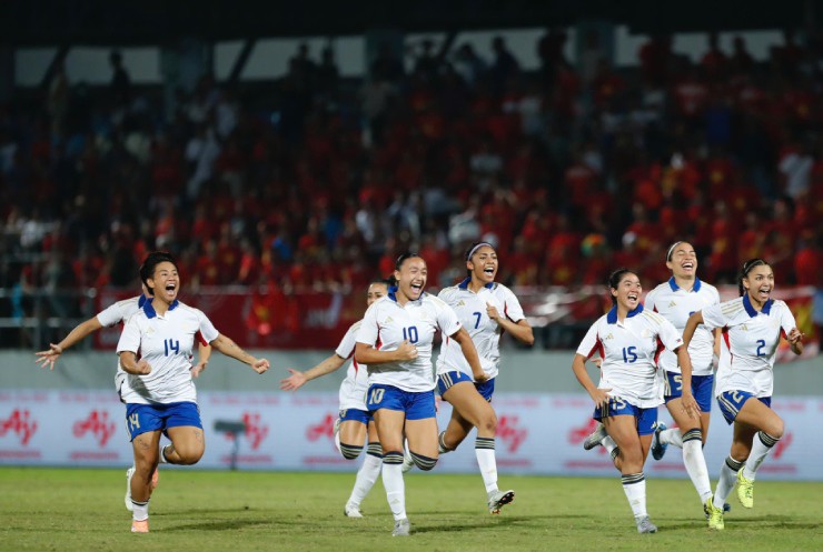 ĐT nữ Việt Nam khóc hết nước mắt, Philippines vỡ òa HCV SEA Games lịch sử - 14