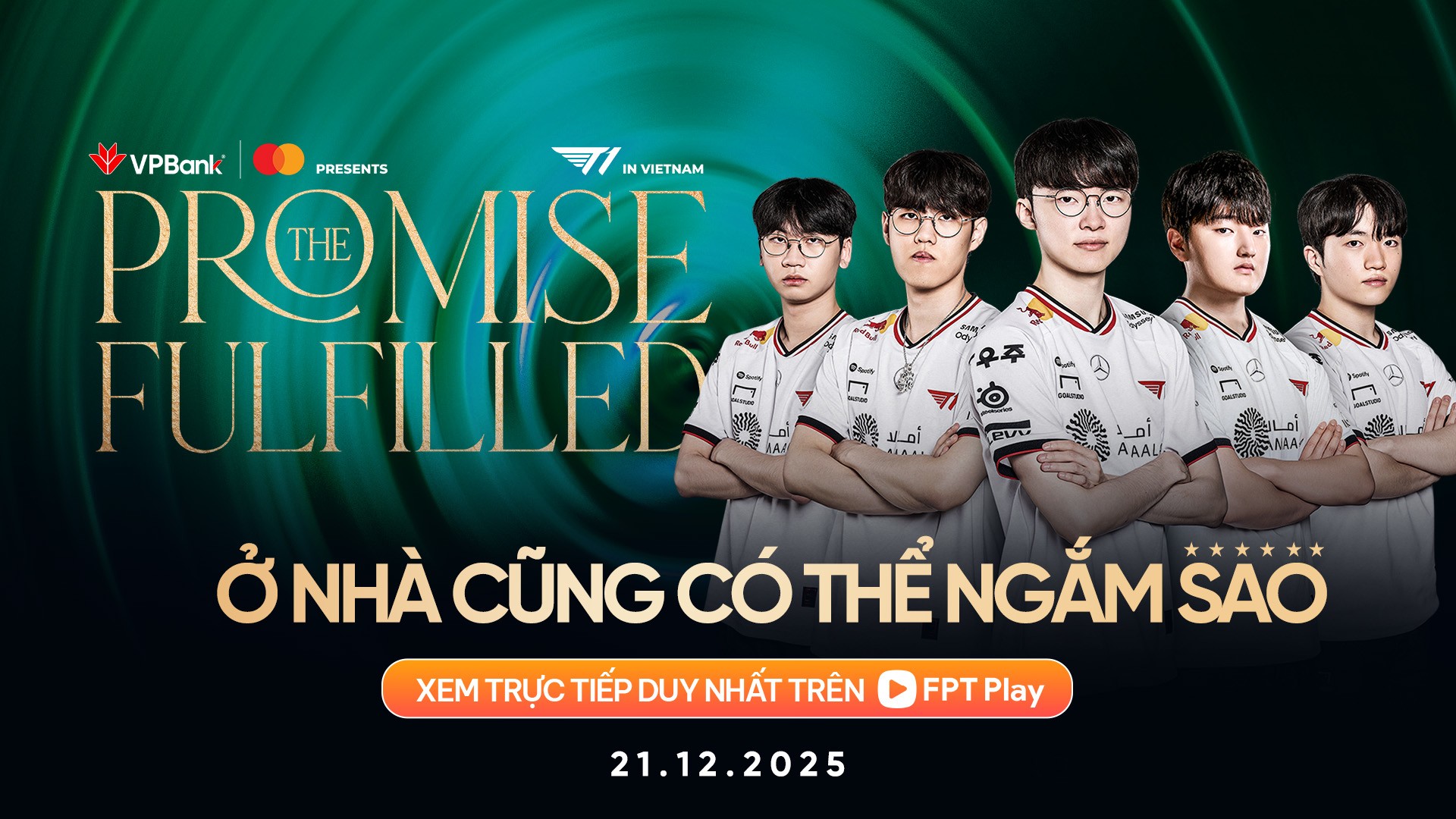 FPT Play phát trực tiếp, duy nhất sự kiện VPBank presents eSport Festival: Legends Unite - 1