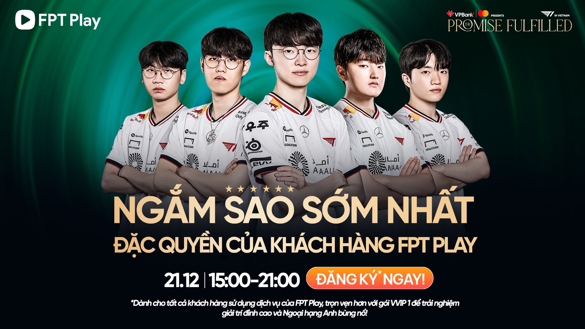 FPT Play phát trực tiếp, duy nhất sự kiện VPBank presents eSport Festival: Legends Unite - 2