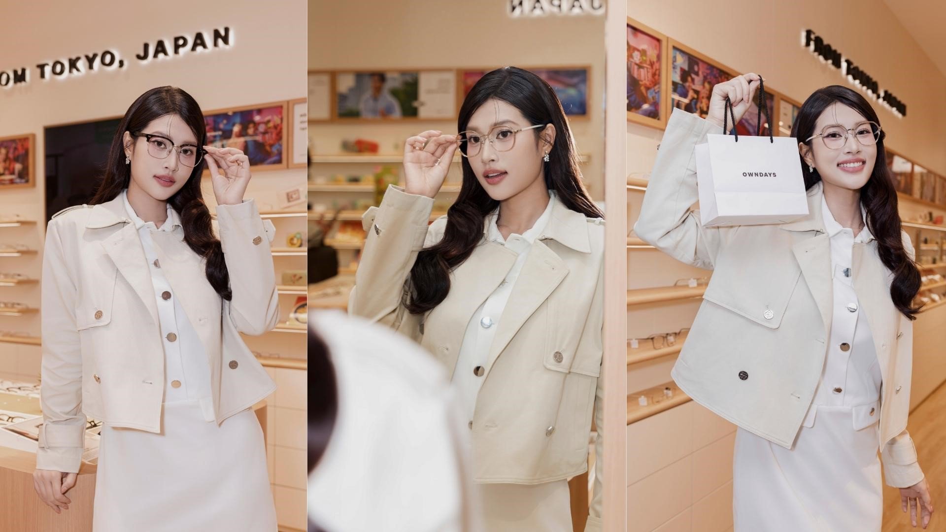 Khai trương OWNDAYS Sense City: Không gian kính mắt Nhật Bản thu hút Hoa hậu Thiên Ân, Diễn viên Trần Hiếu đến check-in - 4