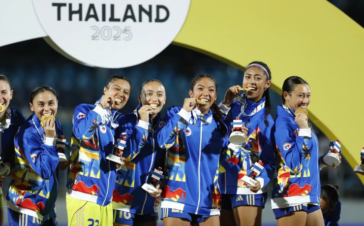ĐT nữ Việt Nam khóc hết nước mắt, Philippines vỡ òa HCV SEA Games lịch sử - 17