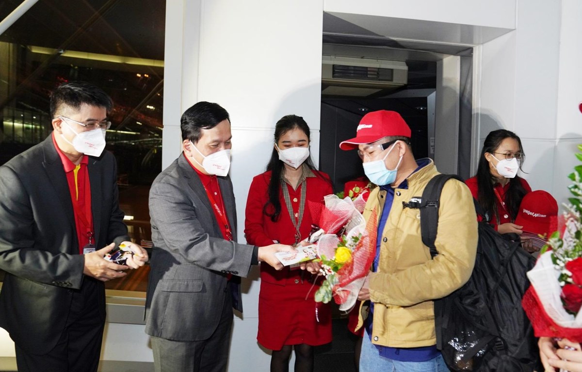 Vietjet chào đón chuyến bay quốc tế đầu tiên của năm mới từ Nhật Bản - 1
