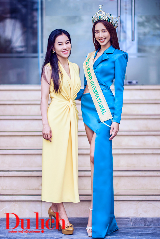 Hoa hậu Thùy Tiên hết cách ly, xuất hiện cùng vương miện Miss Grand International 2021 - 5