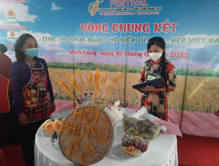 Vĩnh Long tổ chức hội thi “Món ngon độc đáo chế biến từ sản phẩm gạo - nếp Việt Nam”