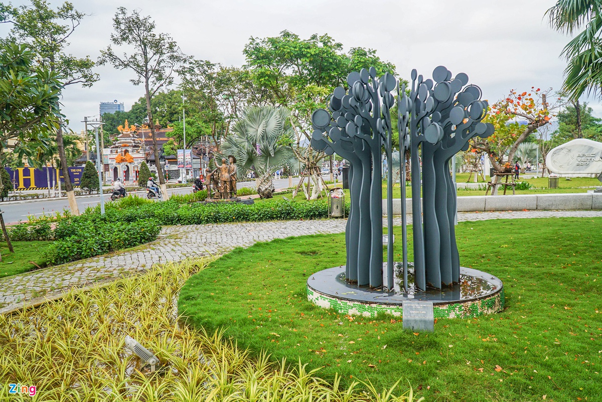 Toàn cảnh Vườn tượng 'cánh diều bay cao' 760 tỷ đồng ở Đà Nẵng - 10