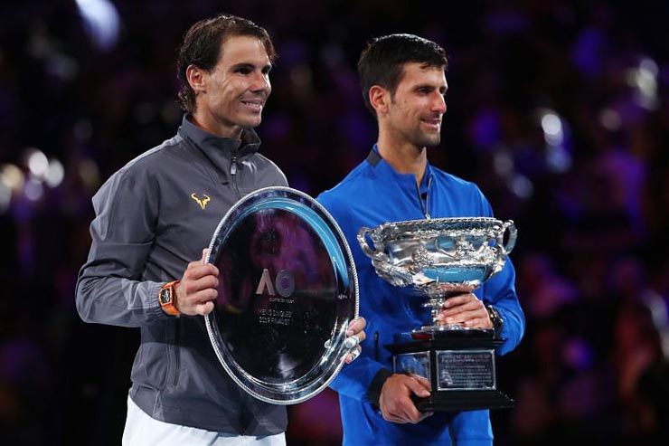 Bốc thăm phân nhánh Australian Open 2022: Djokovic hẹn Nadal ở bán kết - 1