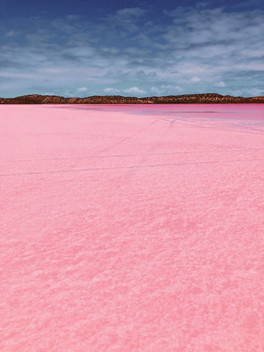 Loạt tác phẩm nhiếp ảnh tuyệt đẹp về hồ nước màu hồng kỳ diệu ở Tây Úc - 8