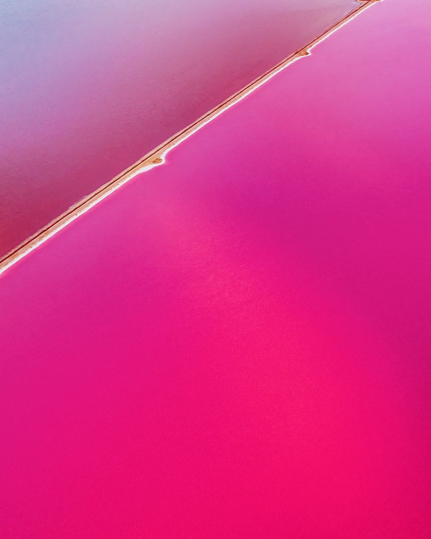 Loạt tác phẩm nhiếp ảnh tuyệt đẹp về hồ nước màu hồng kỳ diệu ở Tây Úc - 15