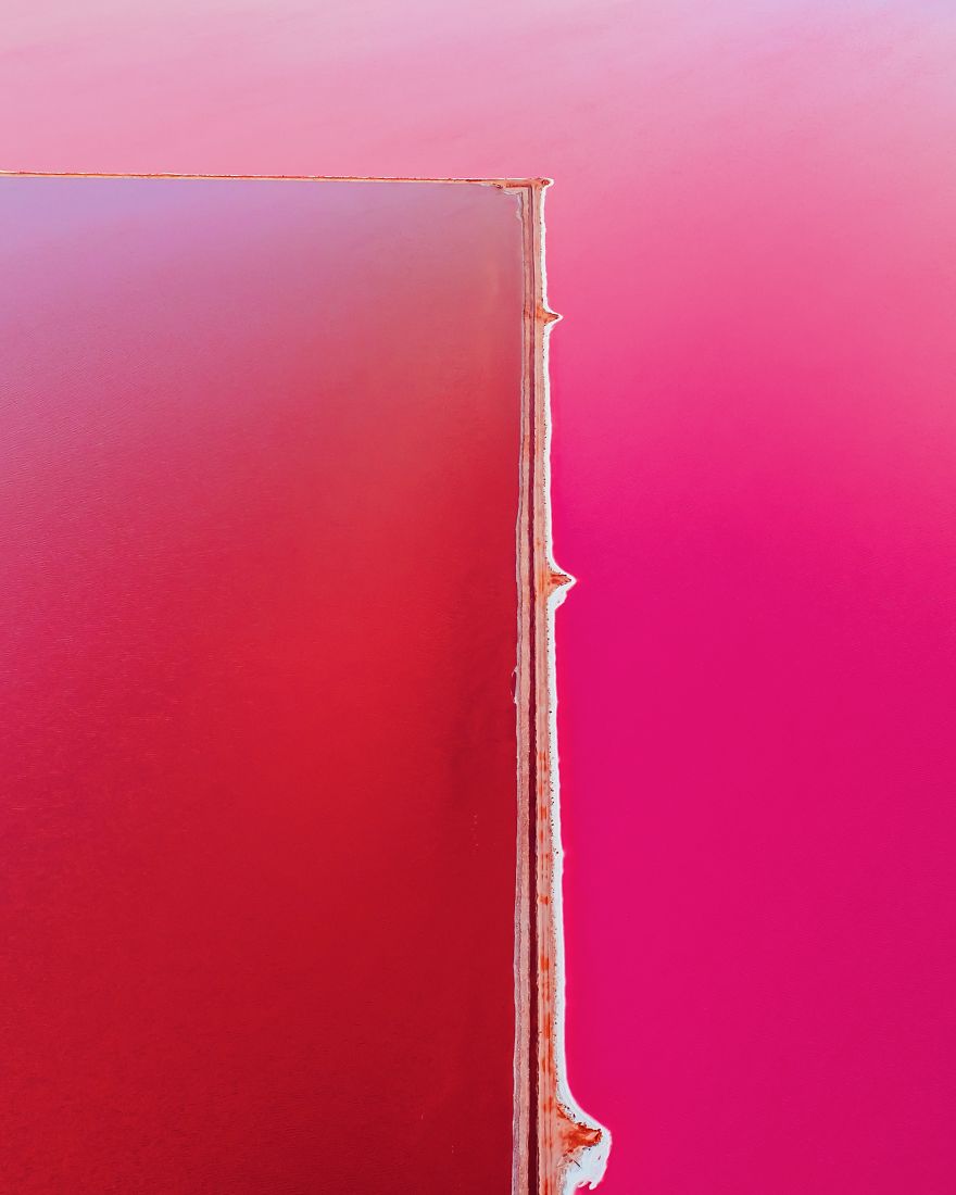 Loạt tác phẩm nhiếp ảnh tuyệt đẹp về hồ nước màu hồng kỳ diệu ở Tây Úc - 14