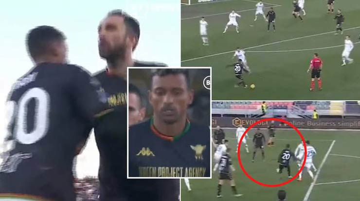 Cựu SAO MU Nani tái xuất châu Âu: Chưa đầy 1 phút đã tỏa sáng ở Serie A - 1