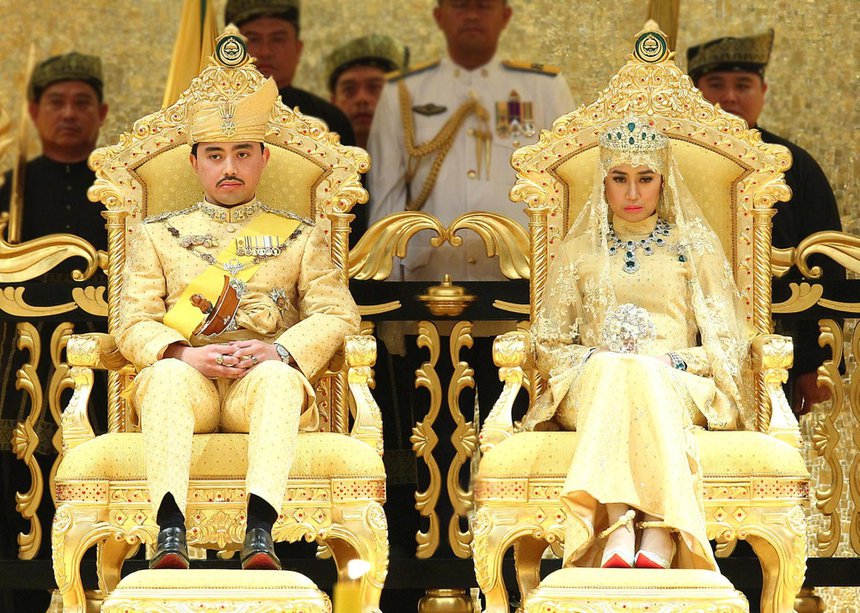 Đám cưới xa hoa của hoàng gia Brunei - 4