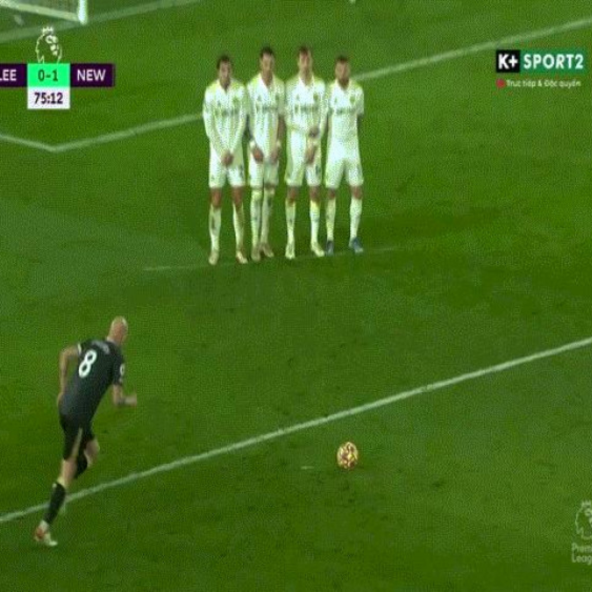  - Video bóng đá Leeds United - Newcastle: Siêu phẩm đá phạt định đoạt trận đấu