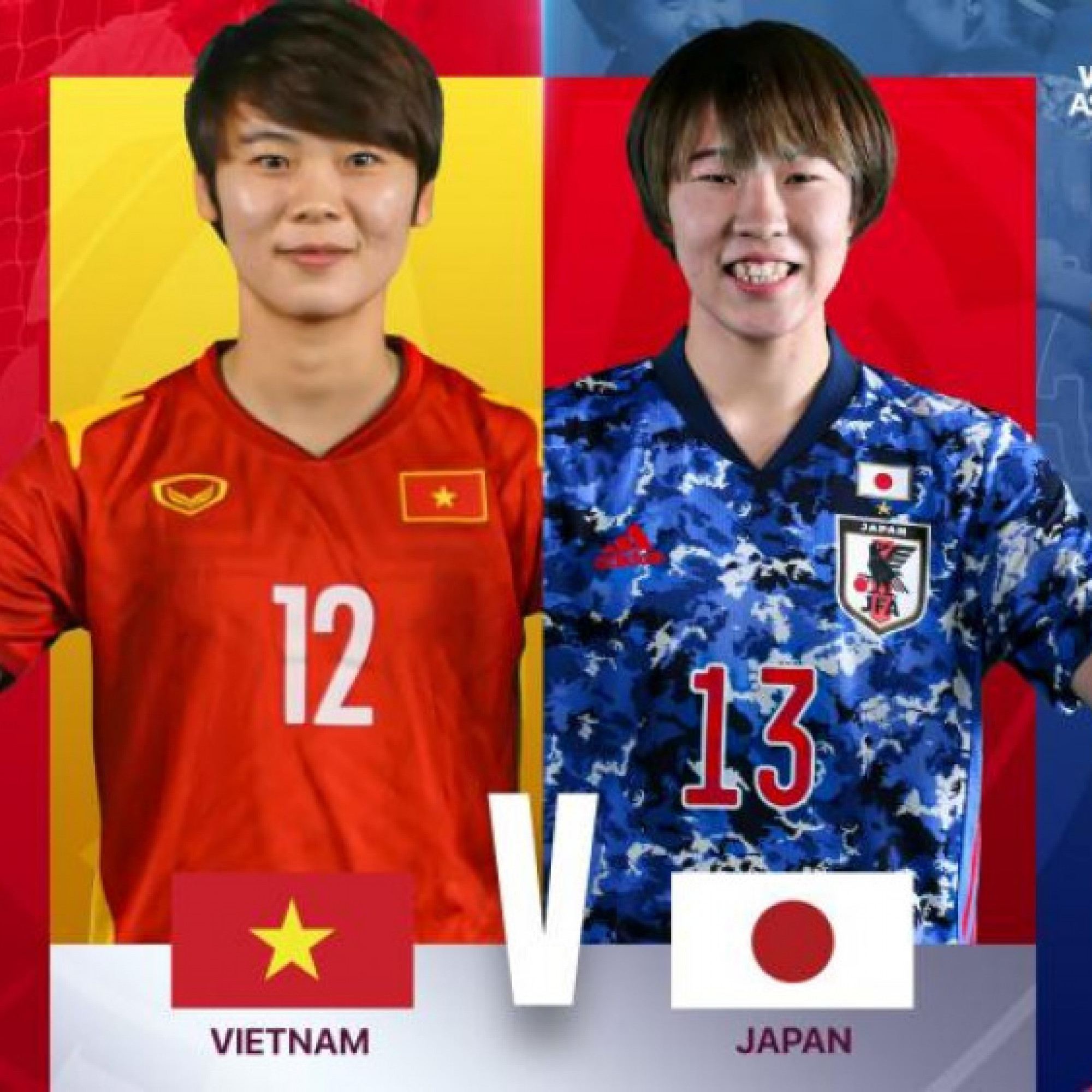  - Trực tiếp bóng đá ĐT nữ Việt Nam - Nhật Bản: Mơ kỳ tích trước "chị đại" châu Á