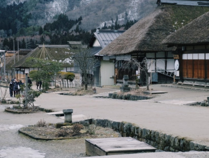 Du khảo - Vẻ đẹp của làng Ouchi-juku khi mùa đông chạm ngõ