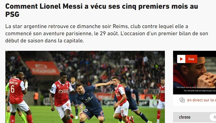 Messi cả tháng đá 27 phút khiến fan PSG bực, báo Pháp chê không đáng tiền - 2