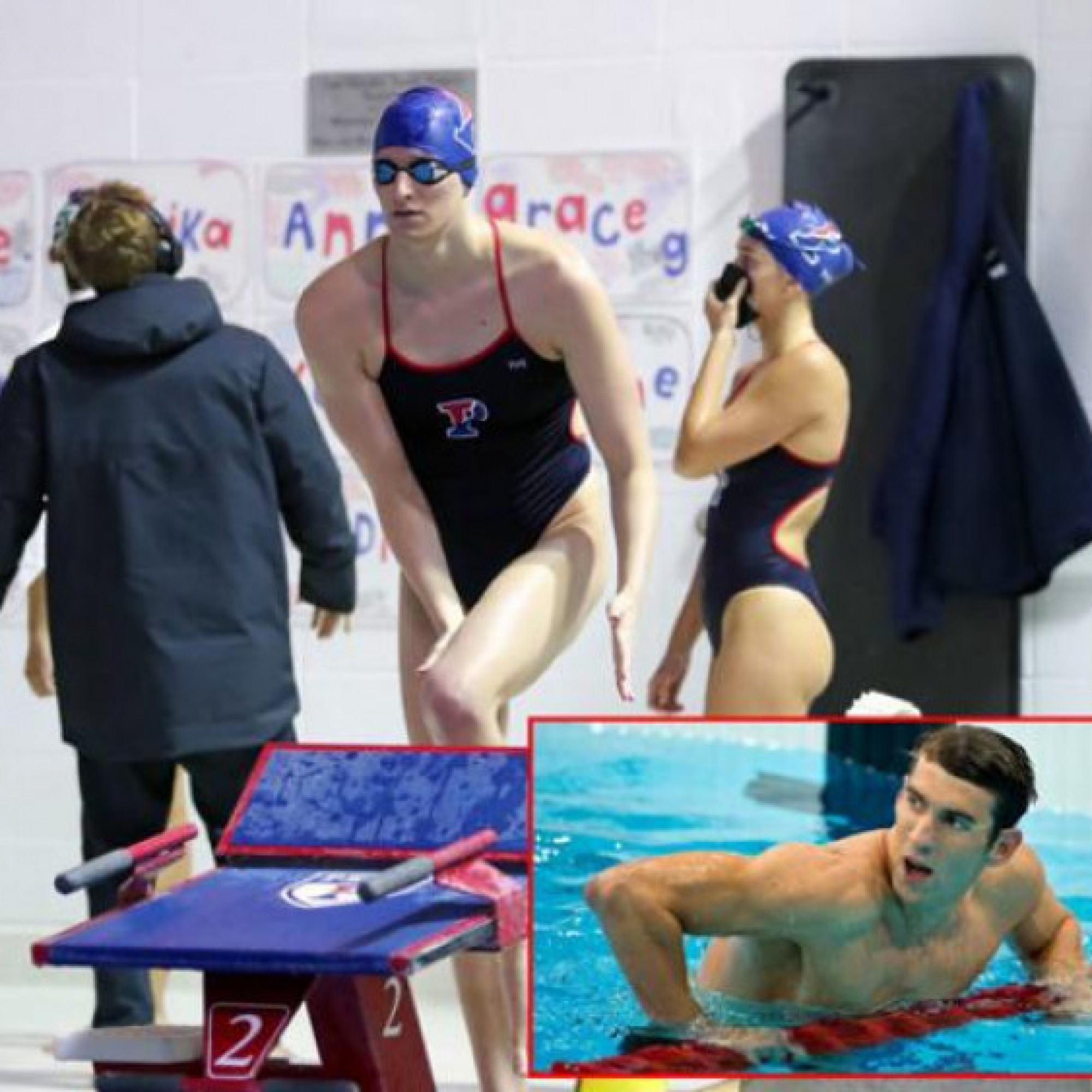  - Kình ngư "nam hóa nữ" lại bơi vô đối, Michael Phelps cũng bức xúc