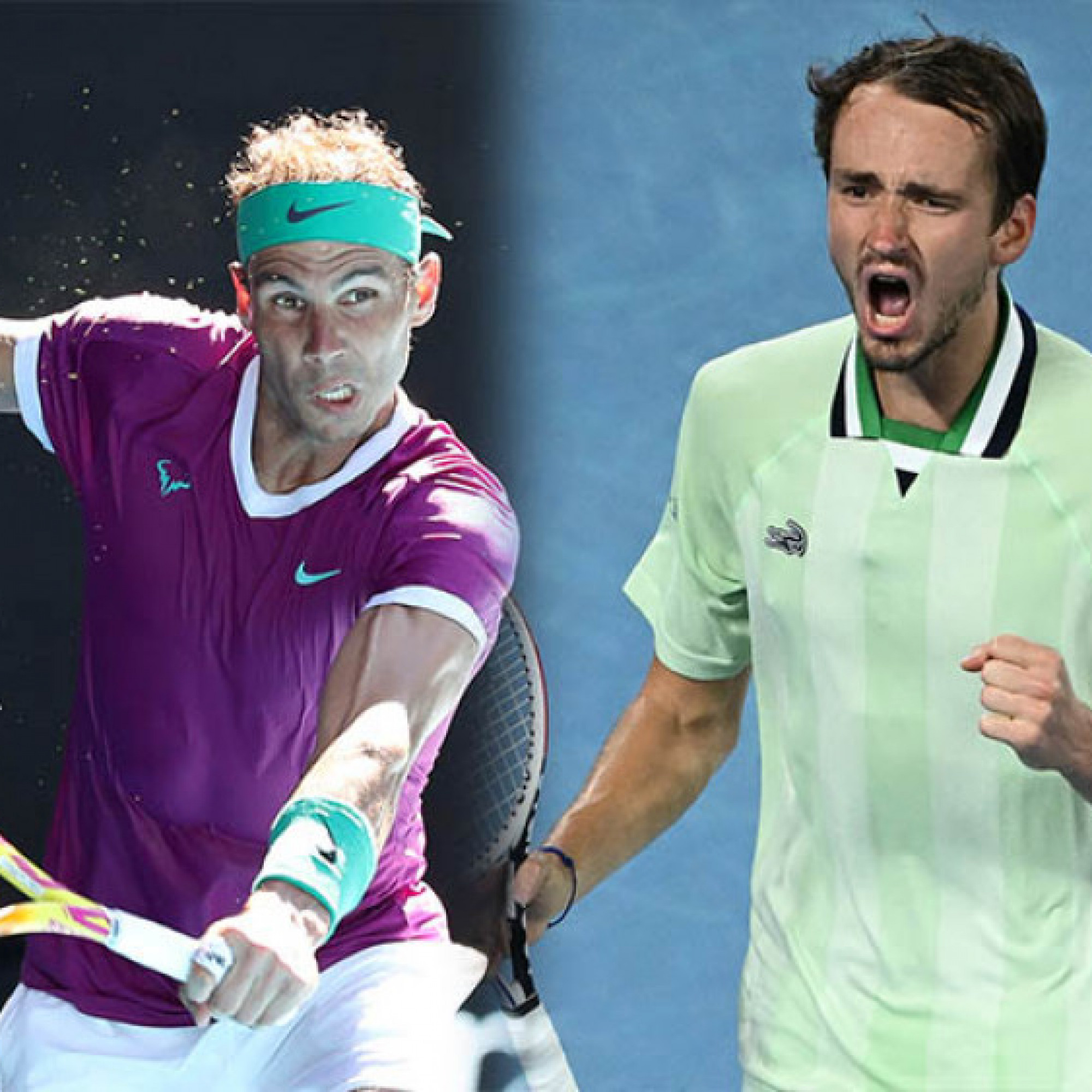  - Trực tiếp bán kết Australian Open: Nadal đấu Berrettini, Medvedev gặp Tsitsipas