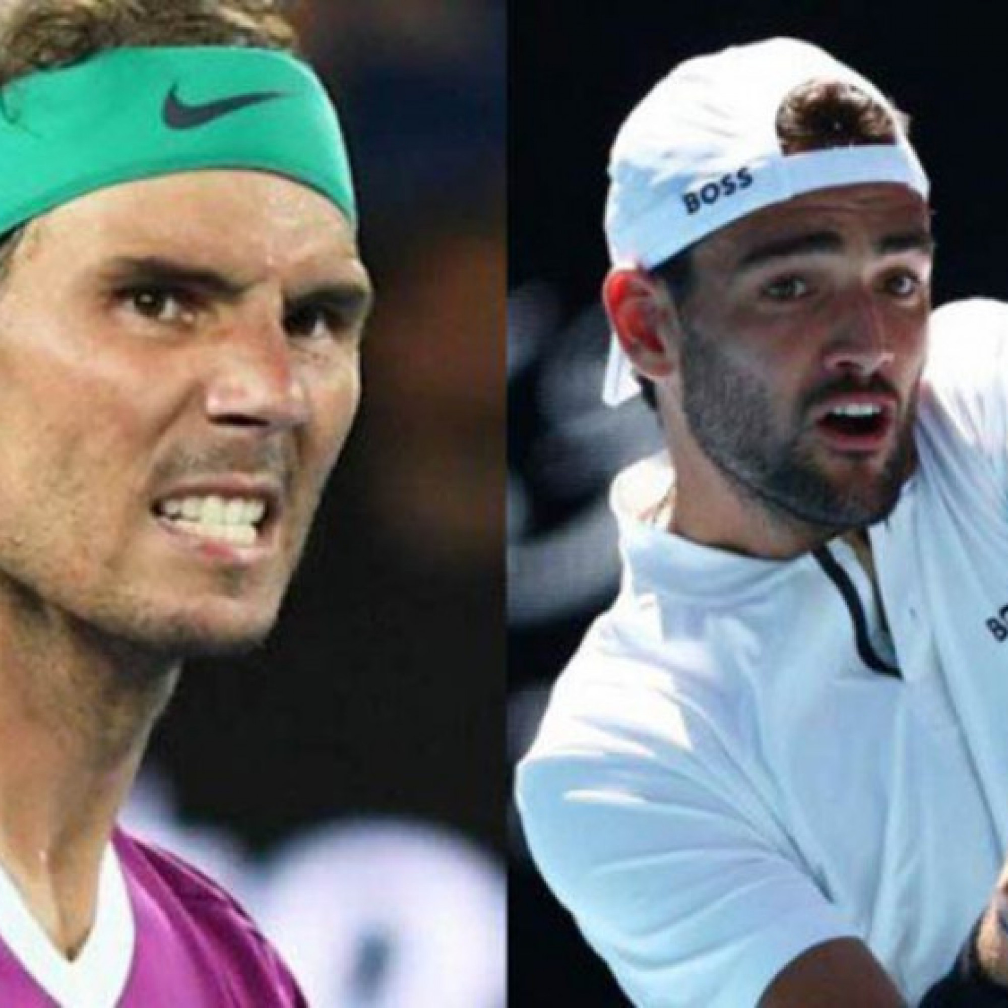  - Trực tiếp tennis Nadal - Berrettini: Bất ngờ mất break (Bán kết Australian Open)