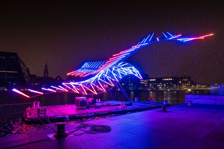 Rực rỡ sắc màu xua tan bóng đêm tại lễ hội ánh sáng Copenhagen - 3
