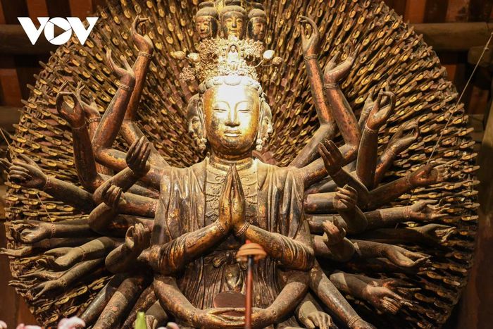 Độc đáo pho tượng Phật Bà nghìn mắt nghìn tay ở Bắc Ninh - 3