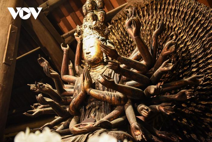 Độc đáo pho tượng Phật Bà nghìn mắt nghìn tay ở Bắc Ninh - 6