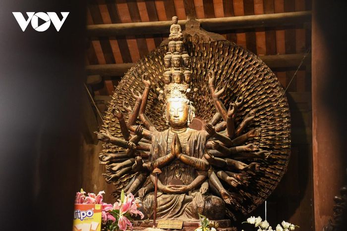 Độc đáo pho tượng Phật Bà nghìn mắt nghìn tay ở Bắc Ninh - 10