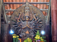 Độc đáo pho tượng Phật Bà nghìn mắt nghìn tay ở Bắc Ninh