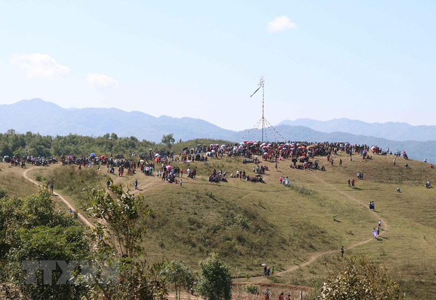 Điện Biên: Phục dựng lễ hội Gầu Tào của cộng đồng dân tộc Mông - 2
