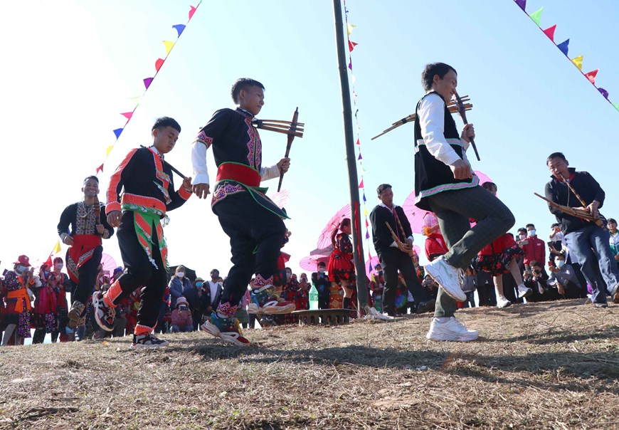 Điện Biên: Phục dựng lễ hội Gầu Tào của cộng đồng dân tộc Mông - 3
