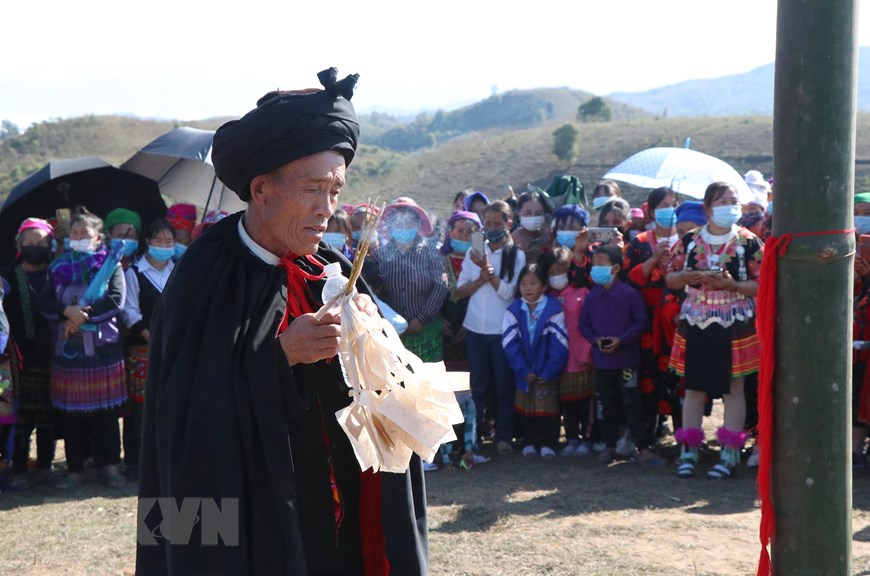 Điện Biên: Phục dựng lễ hội Gầu Tào của cộng đồng dân tộc Mông - 4