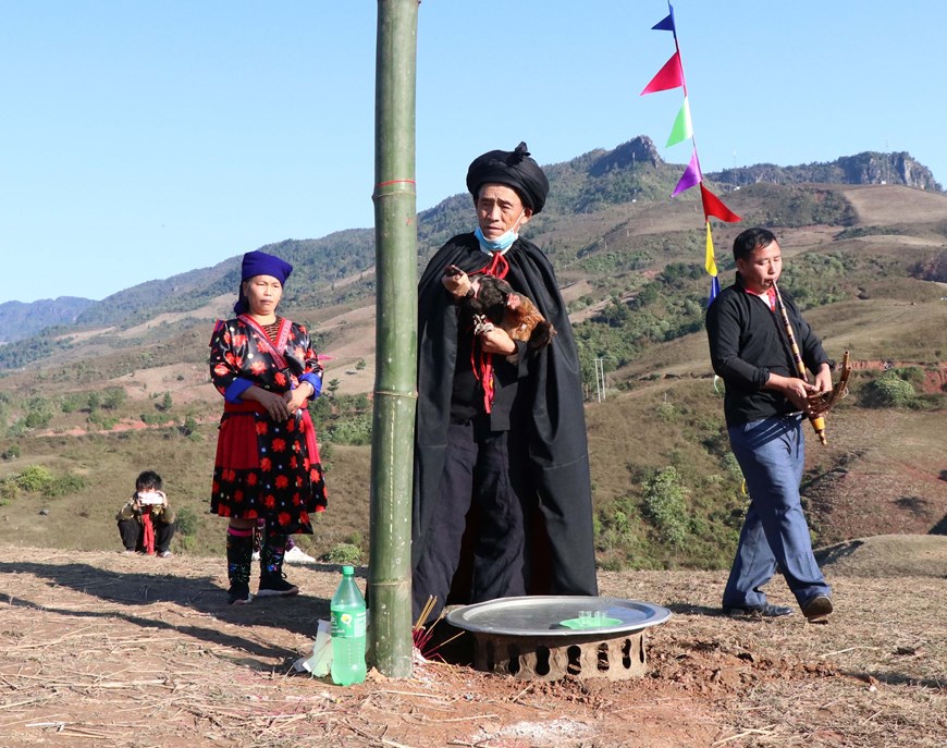Điện Biên: Phục dựng lễ hội Gầu Tào của cộng đồng dân tộc Mông - 7