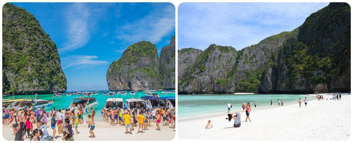 Vịnh biển nổi tiếng ở Thái Lan ra sao sau khi đóng cửa 3 năm liền? - 2
