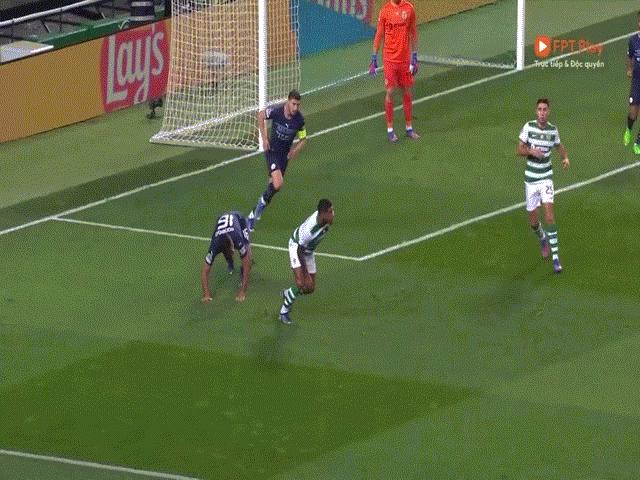 Video bóng đá Sporting CP - Man City: Đại tiệc 5 bàn, vùi dập đối thủ (Vòng 1/8 Cúp C1)