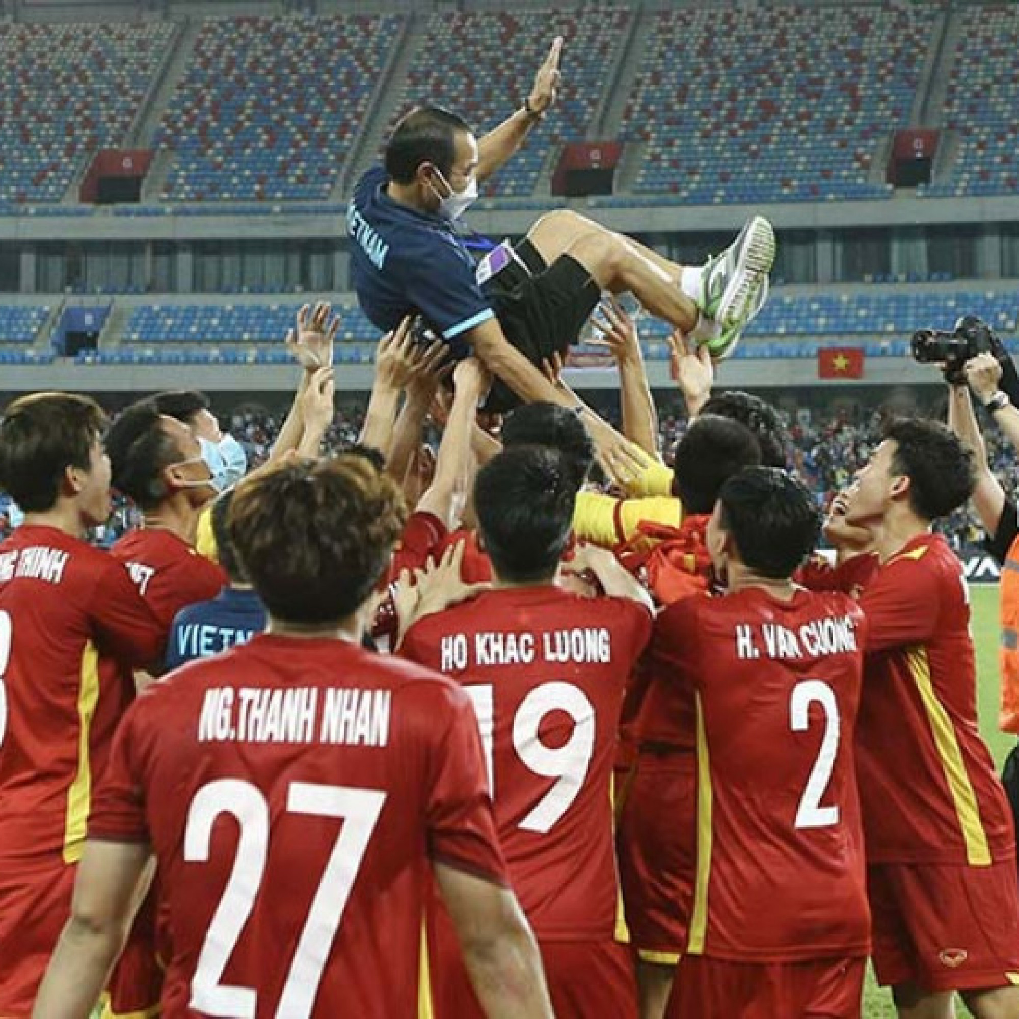 Thể thao - Họp báo U23 Việt Nam - U23 Thái Lan: HLV Đinh Thế Nam vui mừng khôn xiết