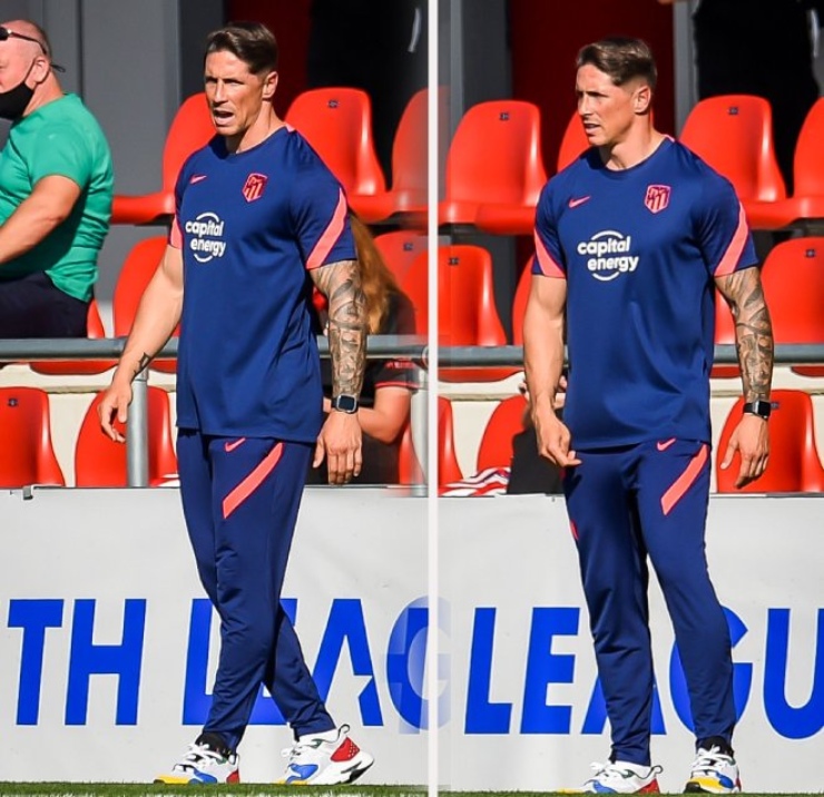 Torres cơ bắp làm HLV lại &#34;gây sốt&#34;, giúp Atletico hạ Real ở Cúp C1 trẻ - 2