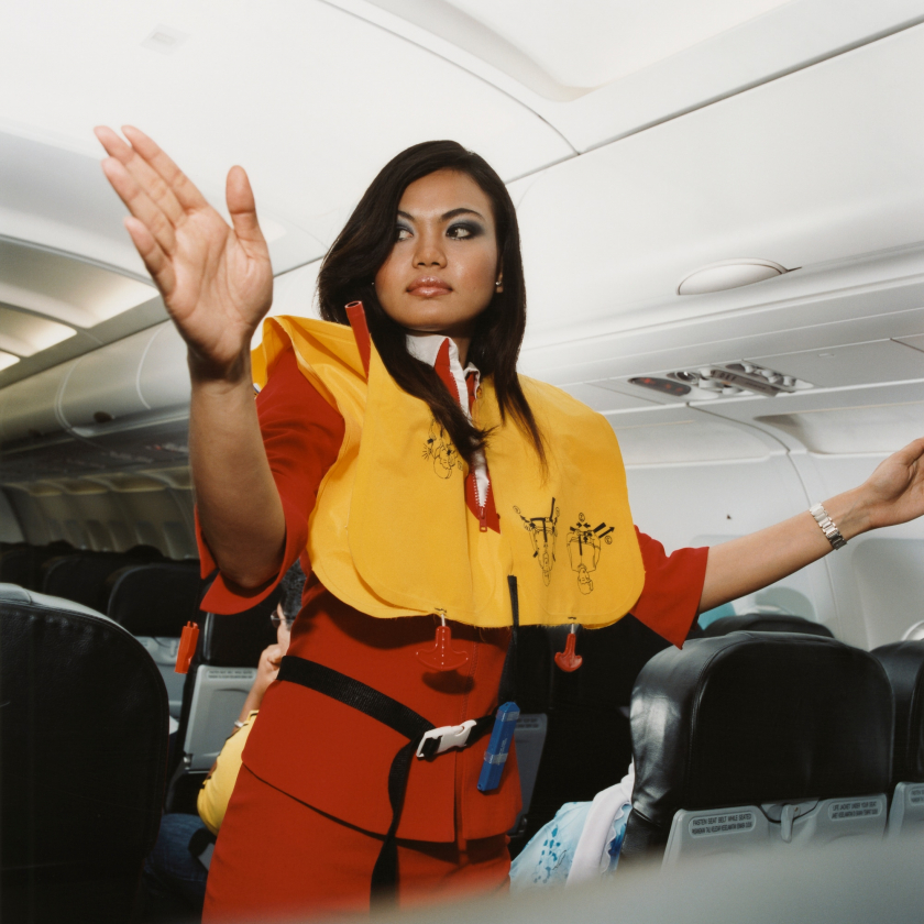 A "golden era" of flight attendants - 8