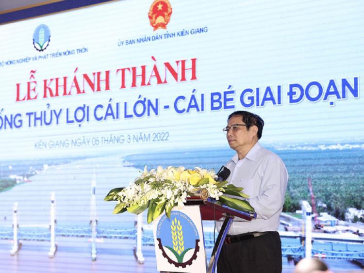 Thủ tướng Phạm Minh Chính: Đồng bằng sông Cửu Long bước vào thời kỳ phát triển mới