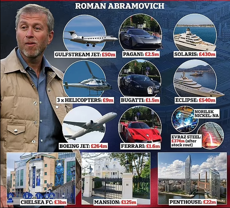 Tỷ phú Abramovich đang ở đâu khi Chelsea khốn khổ vì án phạt? - 3