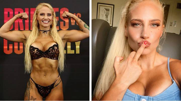 Kiều nữ thích mặc bikini lên sàn Boxing, tuyên bố sẵn sàng &#34;cởi hết&#34; - 1