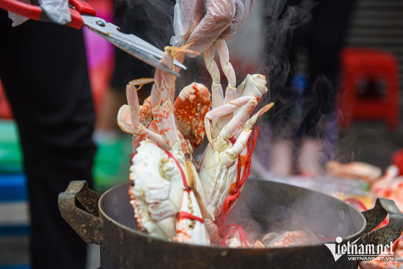 Mẹt ghẹ vỉa hè chợ Đồng Xuân của cụ bà U70, ngày thu đến 20 triệu đồng - 11