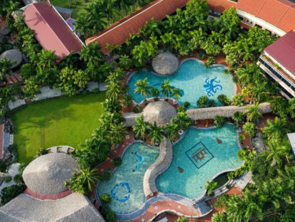 Ở đâu - 4 resort có bể bơi nước nóng quanh Hà Nội